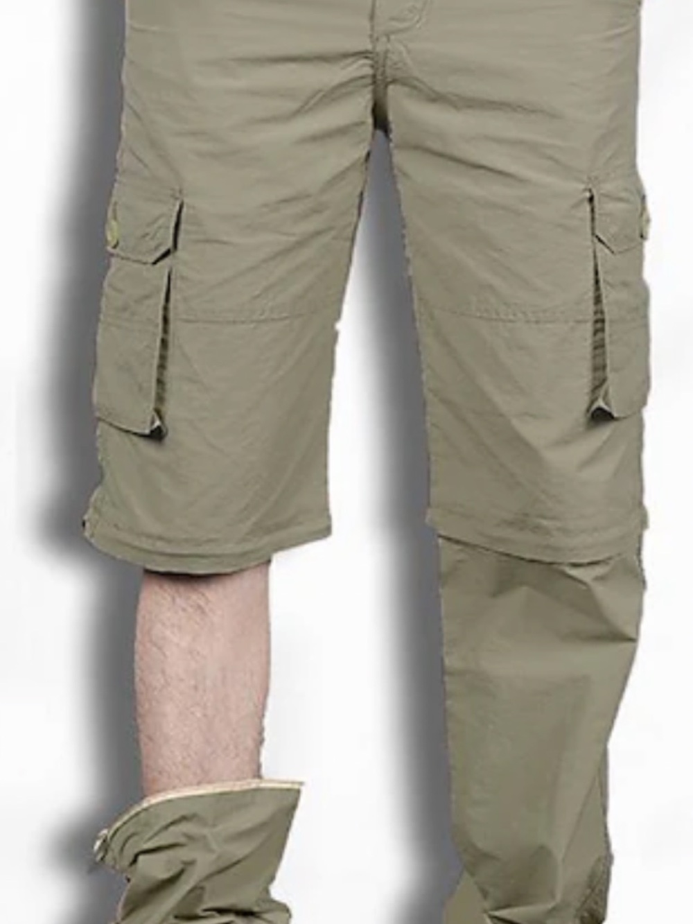 REI Convertible Cargo Pants - Olive Tan